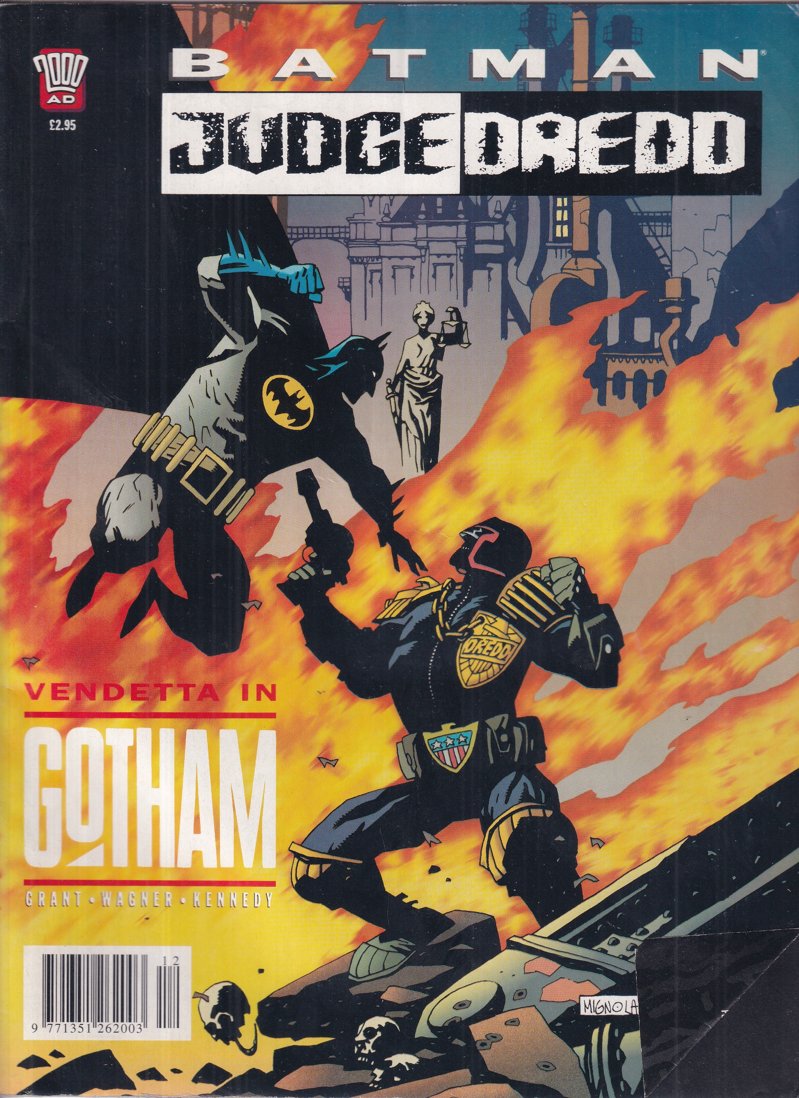 Batman / Judge Dredd Vendetta In Gotham - Slab City Comics 