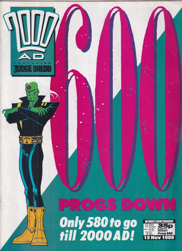 2000 AD #600 - Slab City Comics 