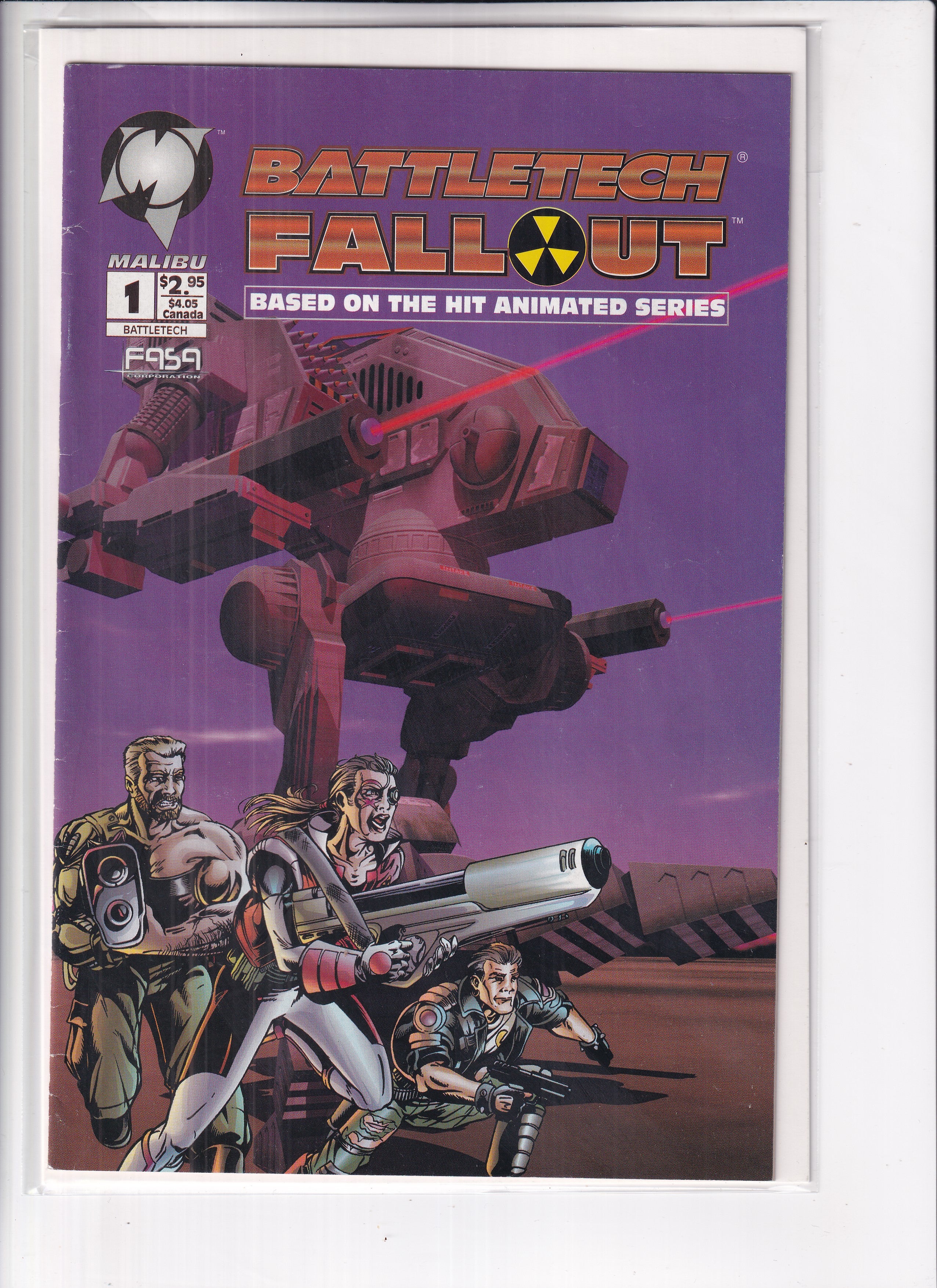 Battletech Fall Out #1 - Slab City Comics 