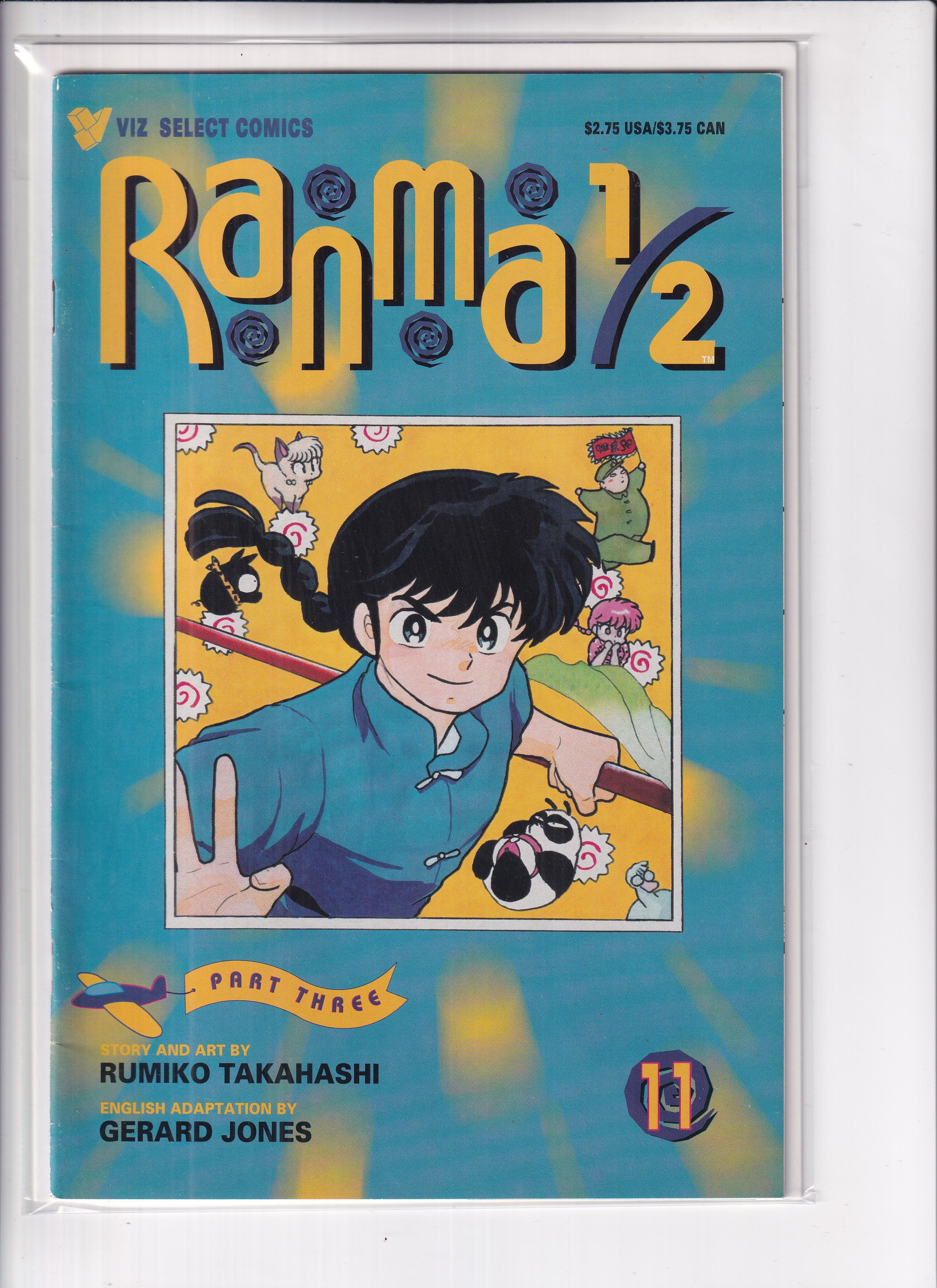 Ranma 1/2 Part Three #11 - Slab City Comics 