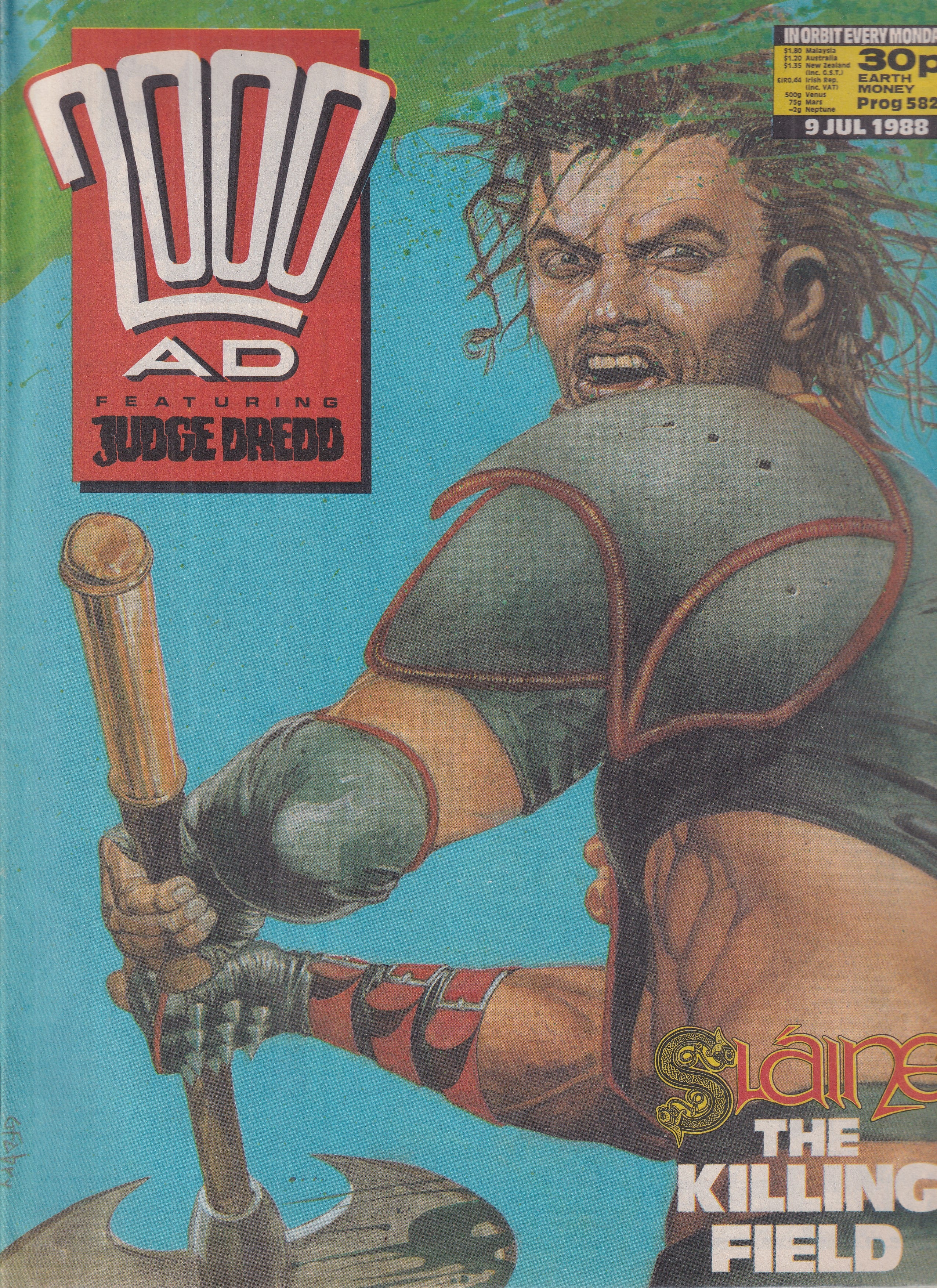 2000AD #582 - Slab City Comics 