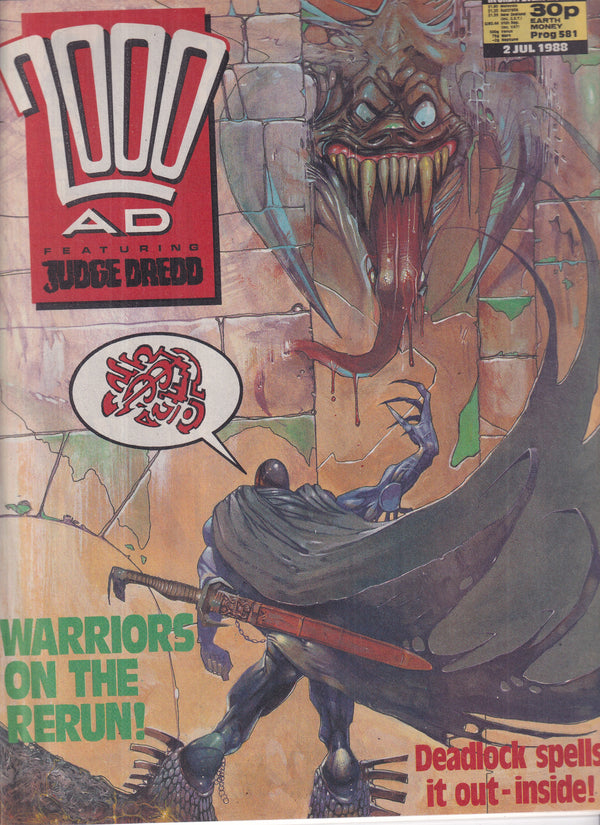 2000AD #581 - Slab City Comics 