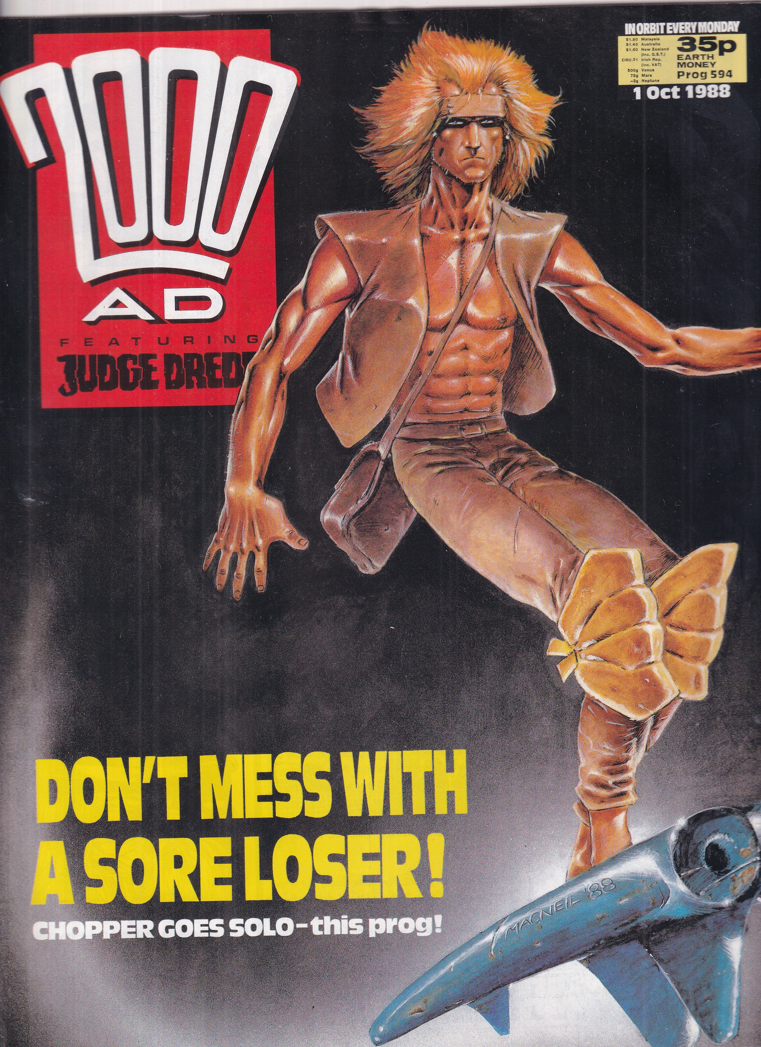 2000AD #594 - Slab City Comics 