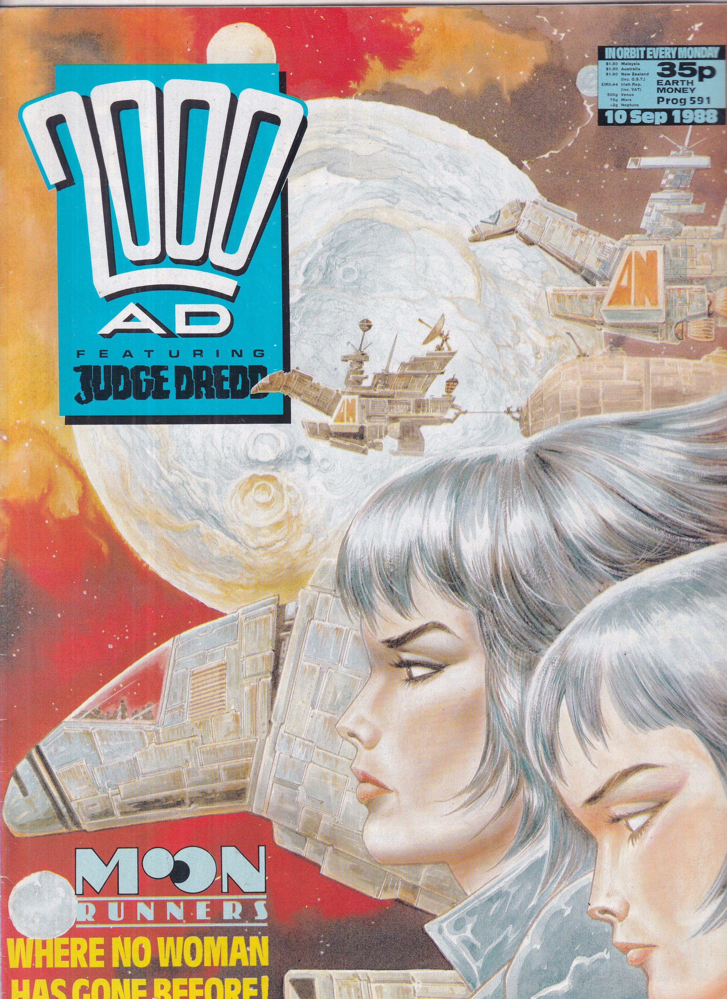 2000AD #591 - Slab City Comics 
