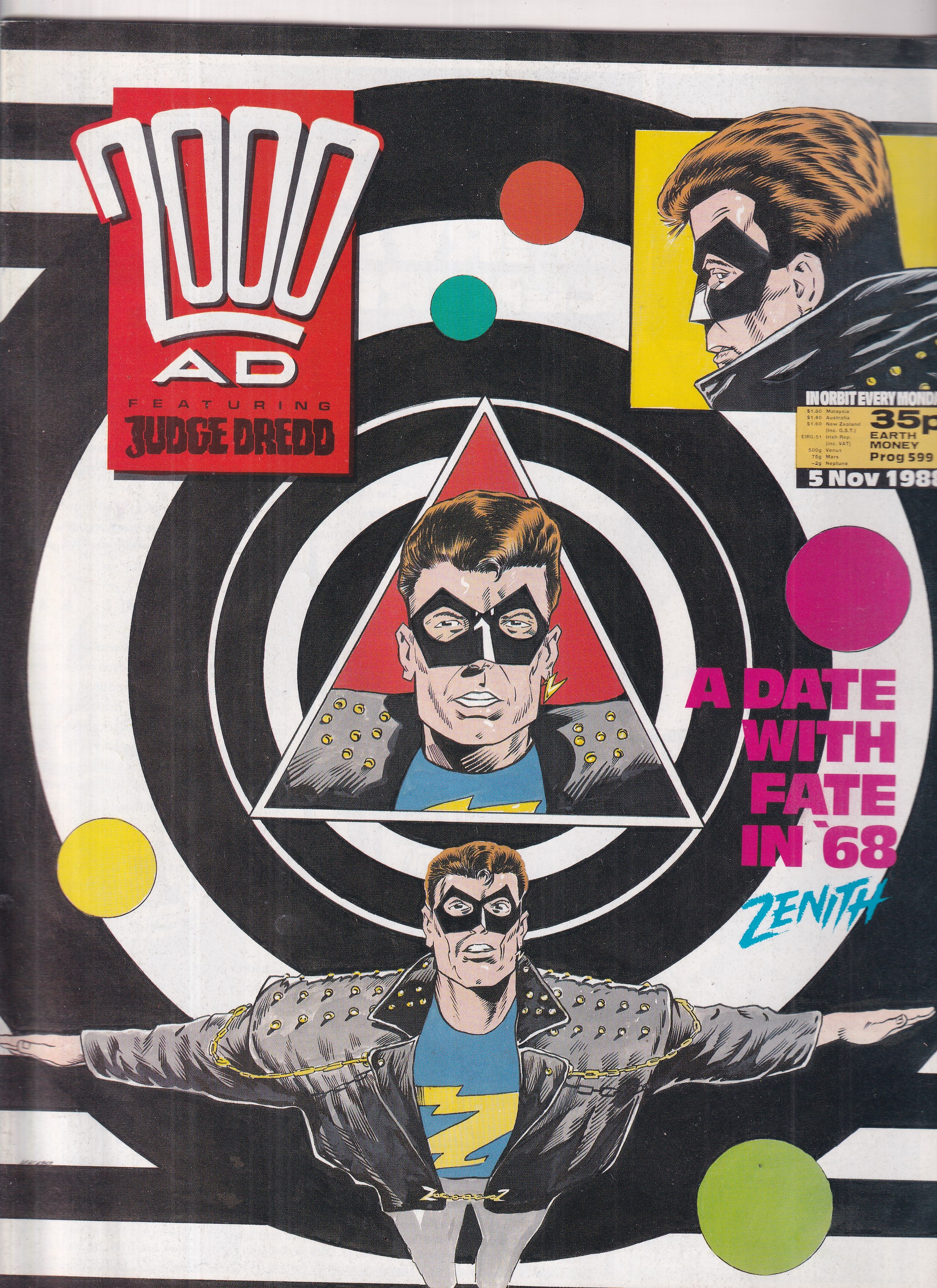 2000AD #599 - Slab City Comics 