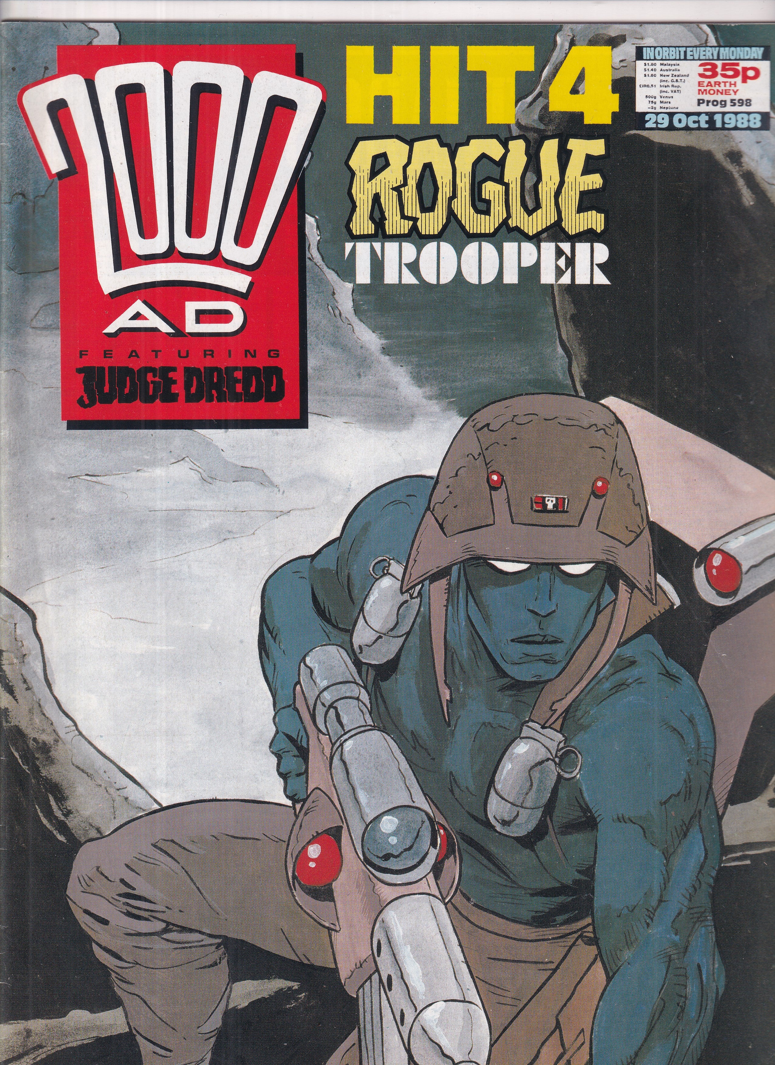 2000AD #598 - Slab City Comics 