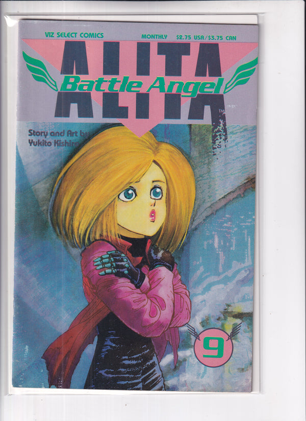 Alita Battle Angel #9 - Slab City Comics 