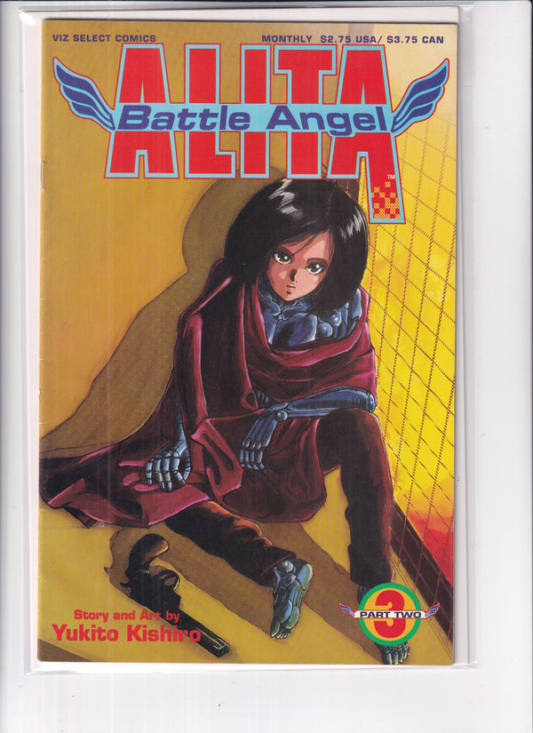 Alita Battle Angel Part Two #3 - Slab City Comics 