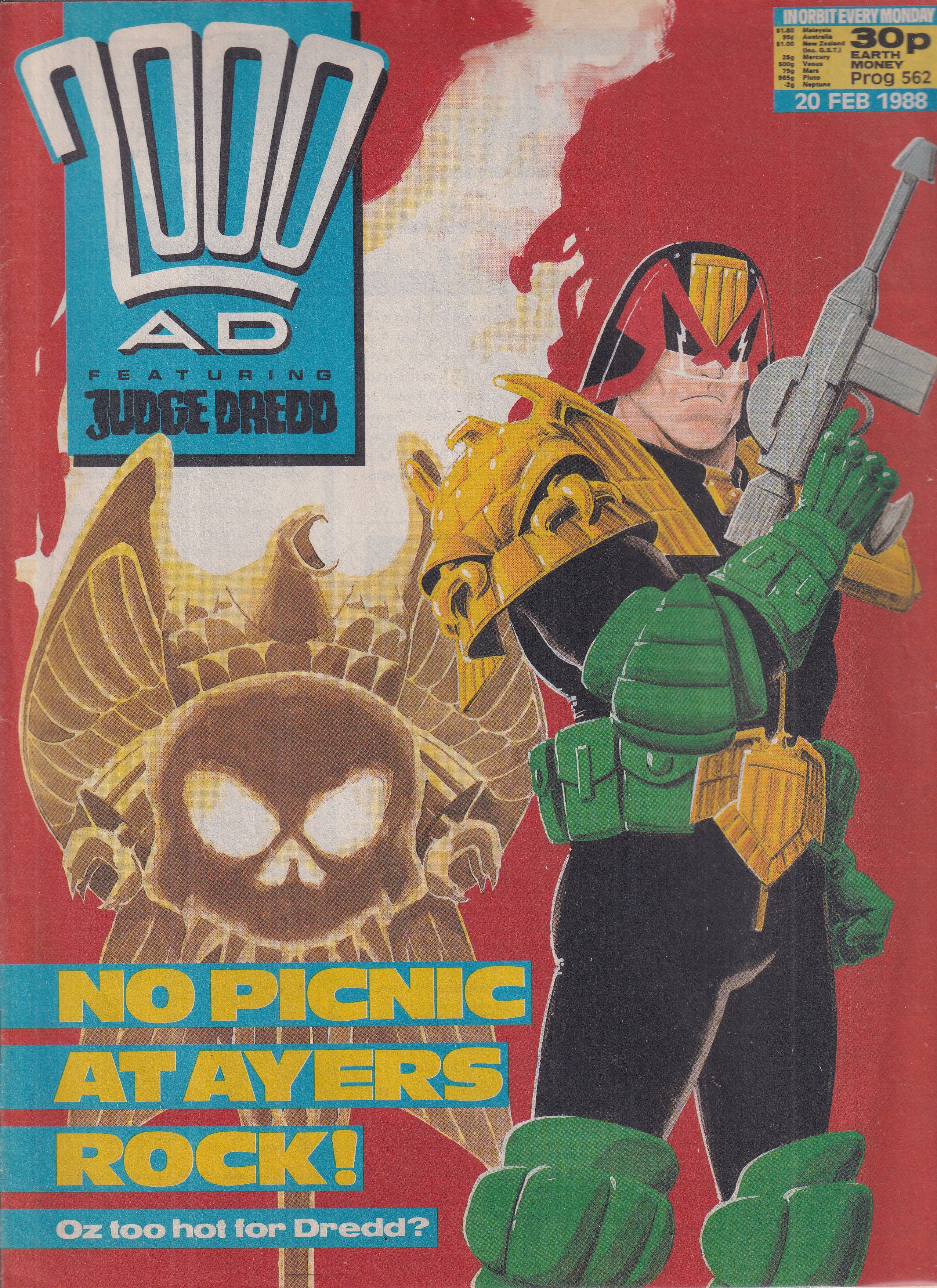 2000AD #562 - Slab City Comics 