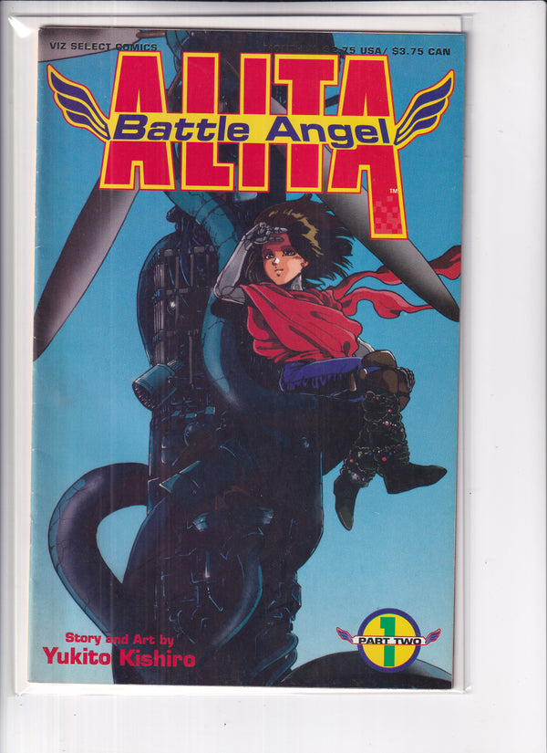 Alita Battle Angel Part Two #1 - Slab City Comics 