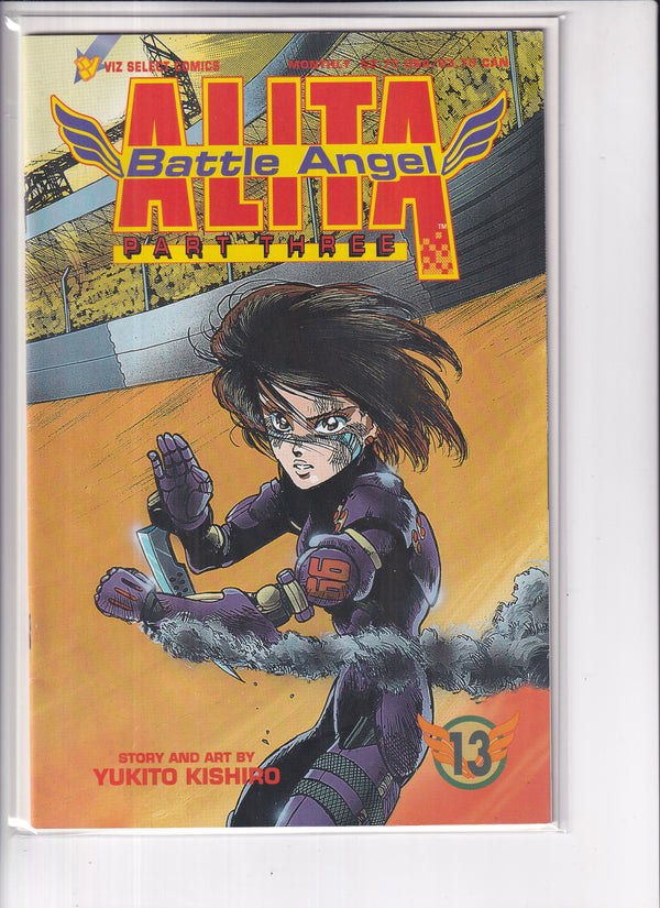 Alita Battle Angel Part Three #13 - Slab City Comics 