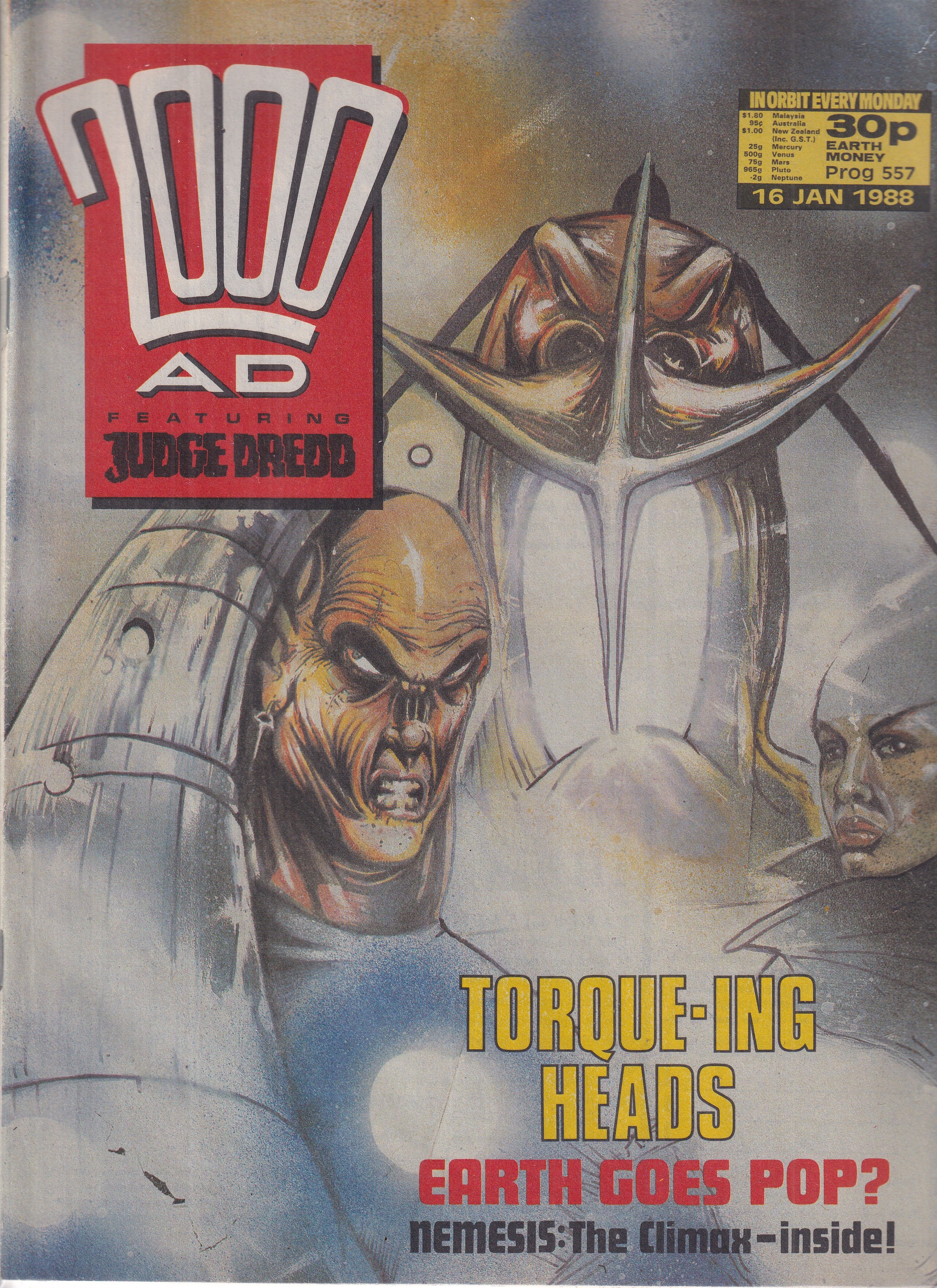 2000AD #557 - Slab City Comics 