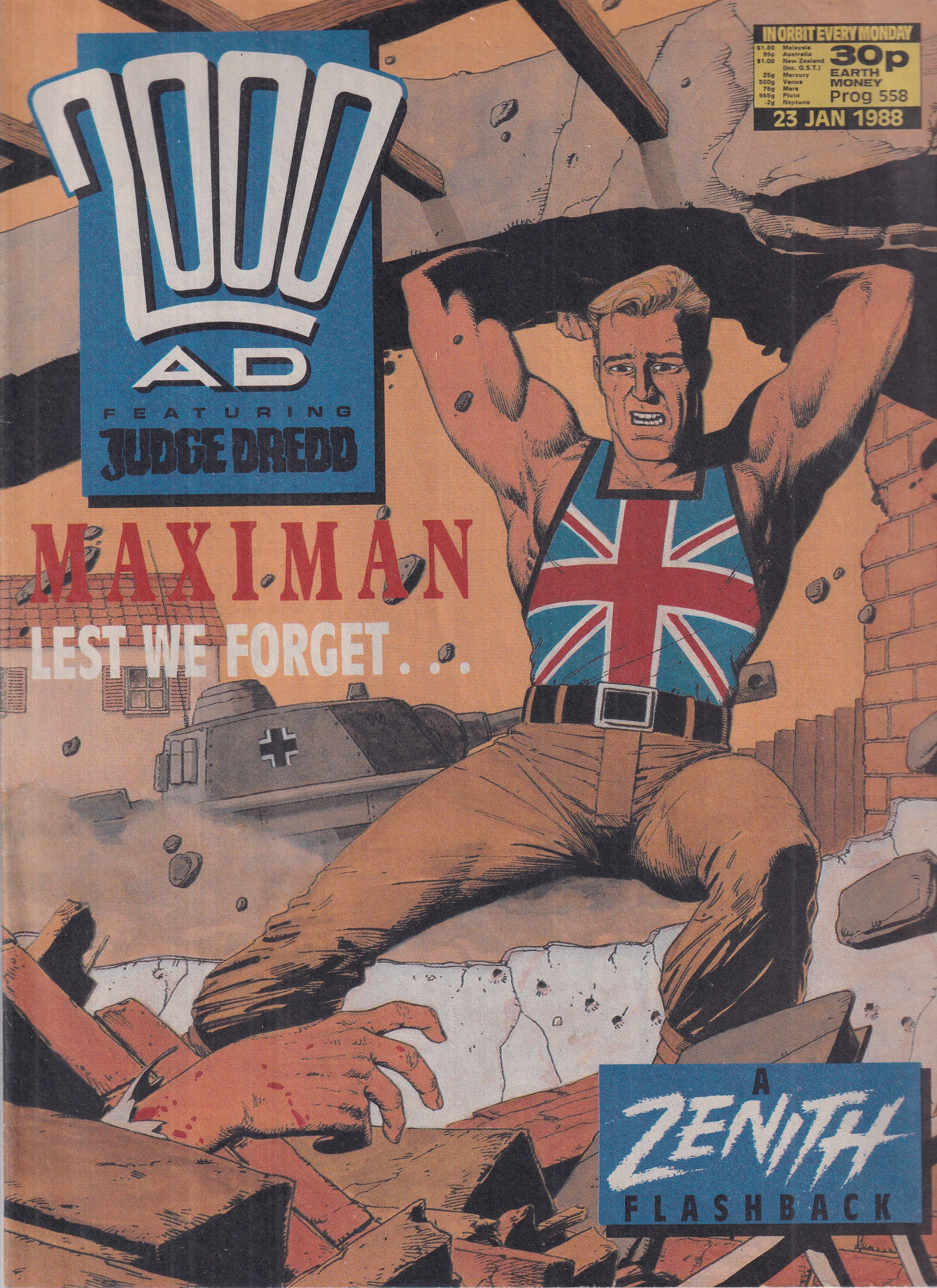 2000AD #558 - Slab City Comics 