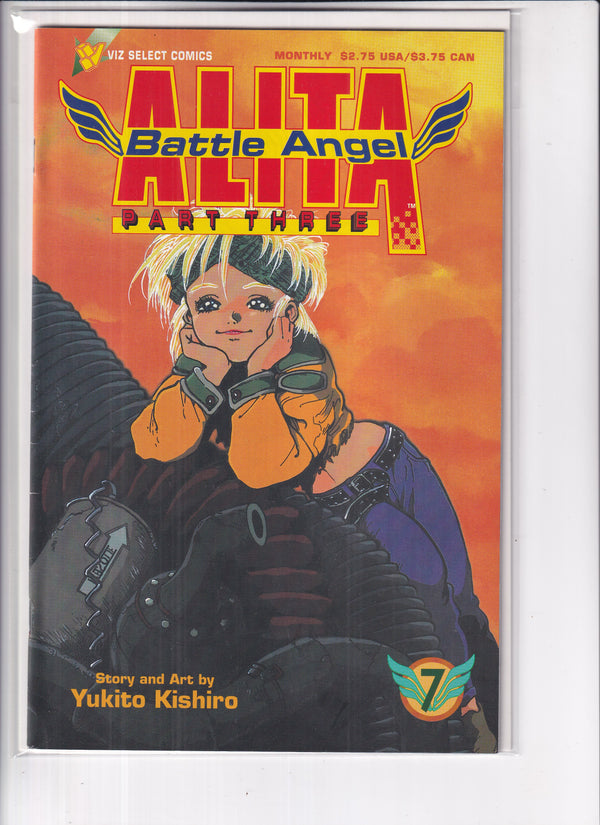 Alita Battle Angel Part Three #7 - Slab City Comics 