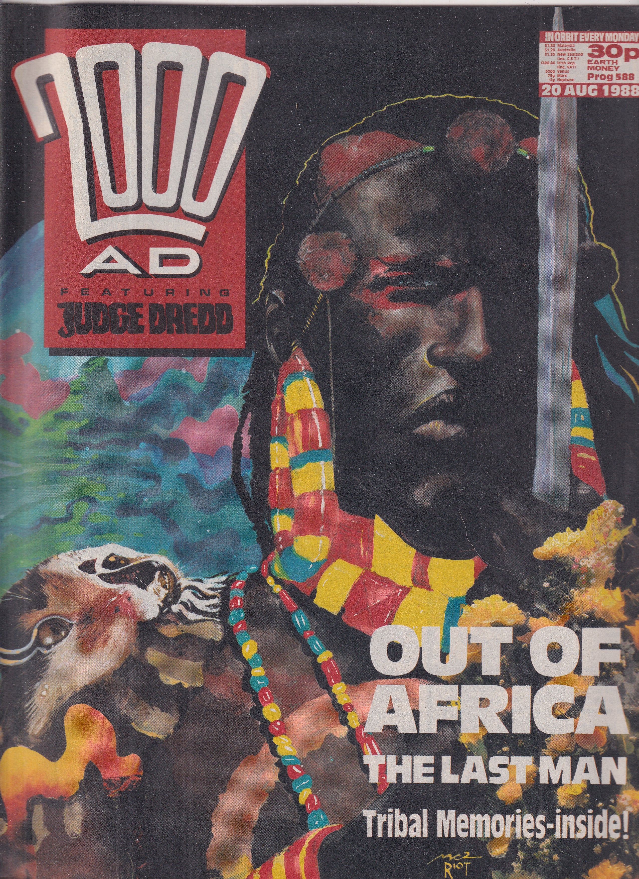 2000AD #588 - Slab City Comics 