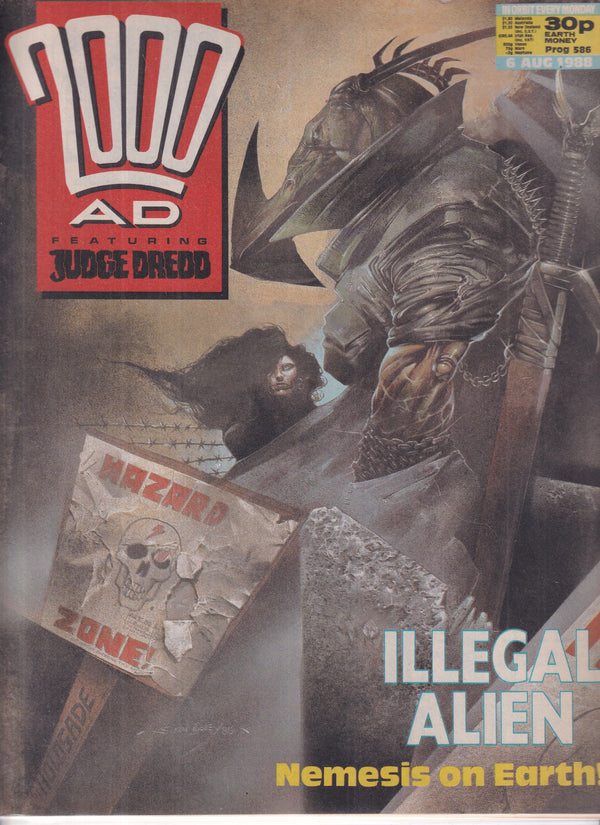 2000AD #586 - Slab City Comics 