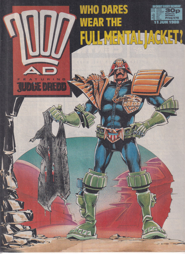 2000AD #578 - Slab City Comics 