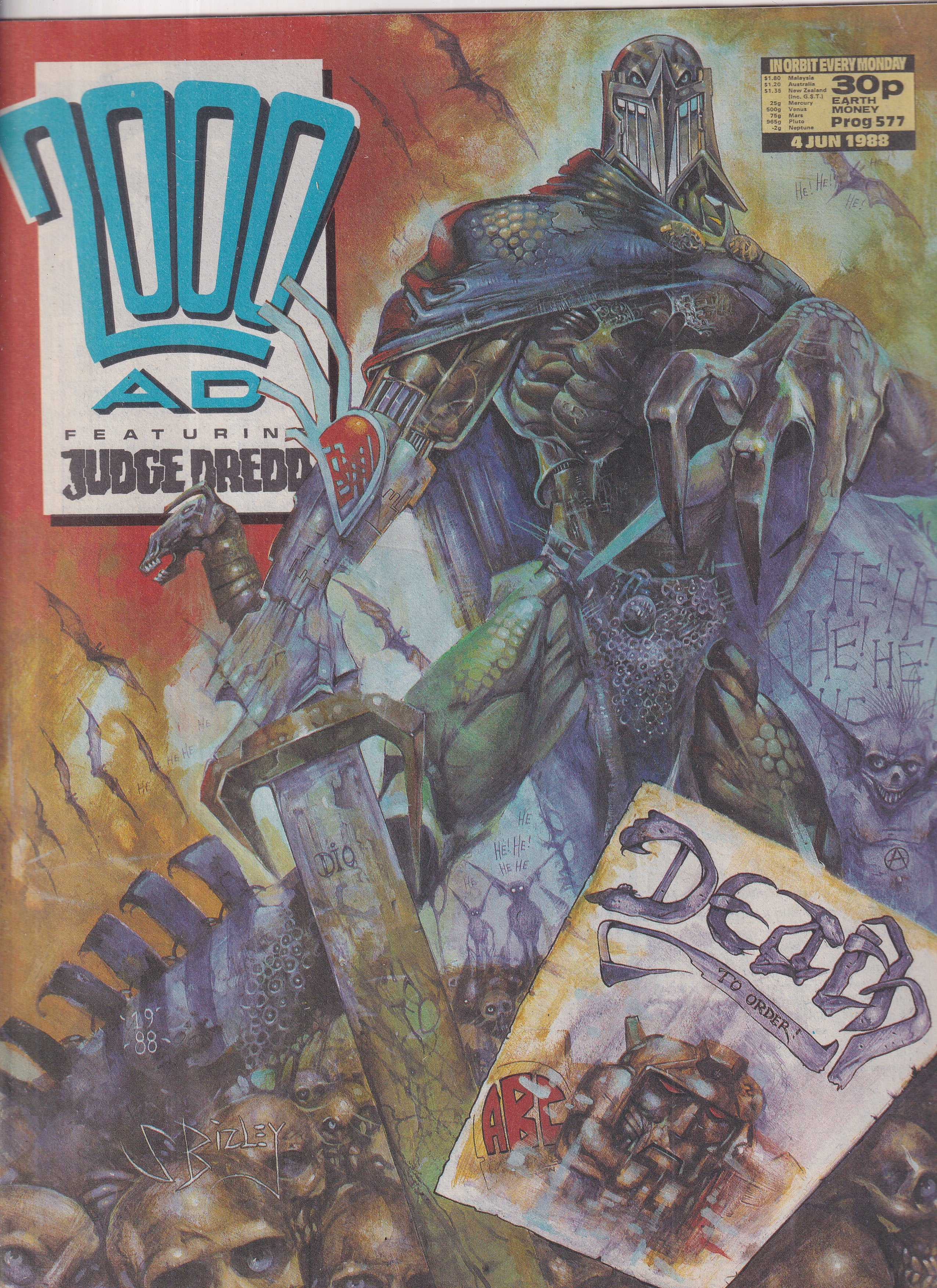 2000AD #577 - Slab City Comics 