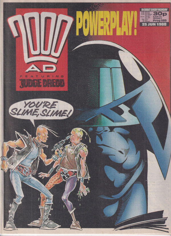 2000AD #580 - Slab City Comics 