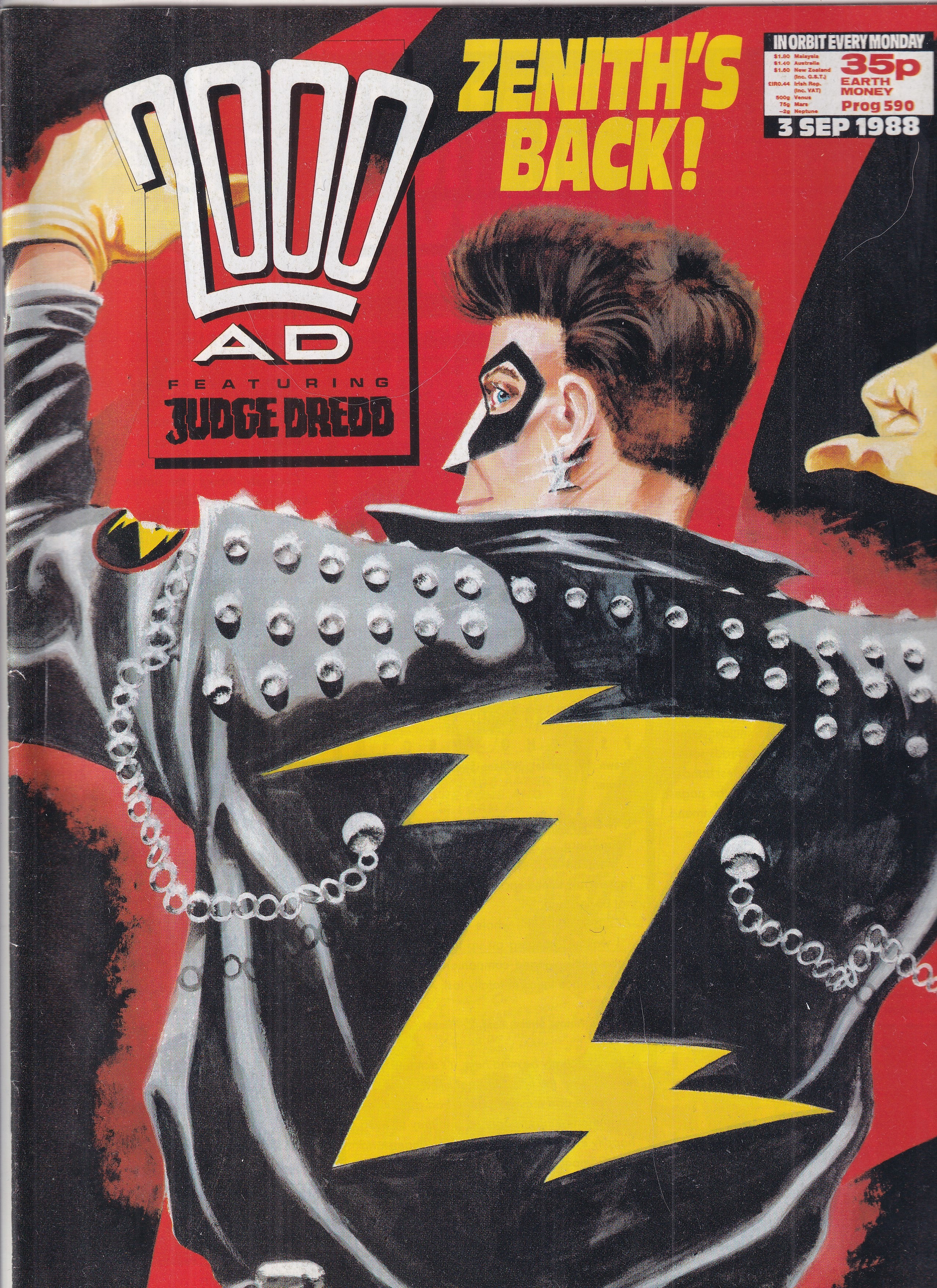 2000AD #590 - Slab City Comics 