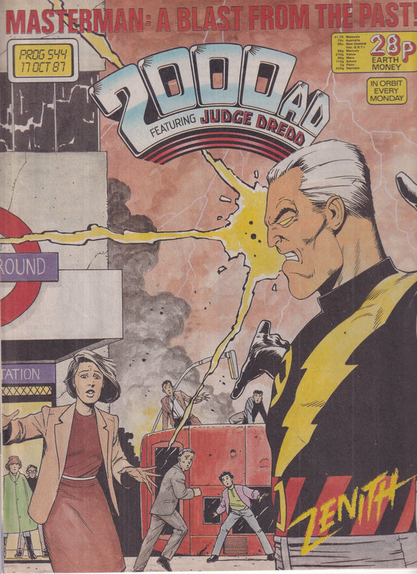 2000AD #544 - Slab City Comics 