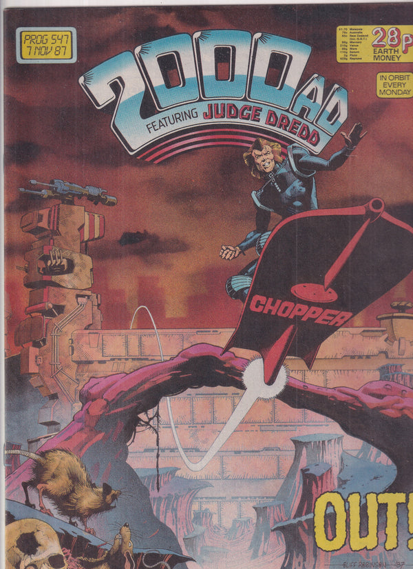 2000AD #547 - Slab City Comics 