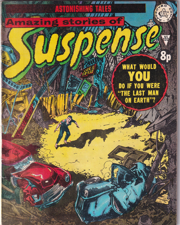 AMAZING STORIES OF SUSPENSE #132 - Slab City Comics 
