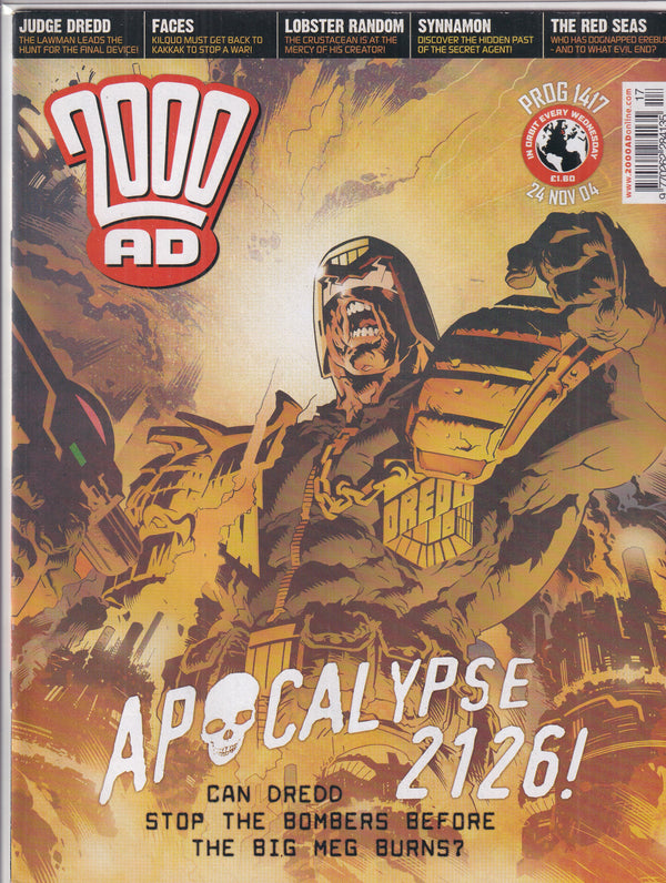 2000 AD #1417 - Slab City Comics 