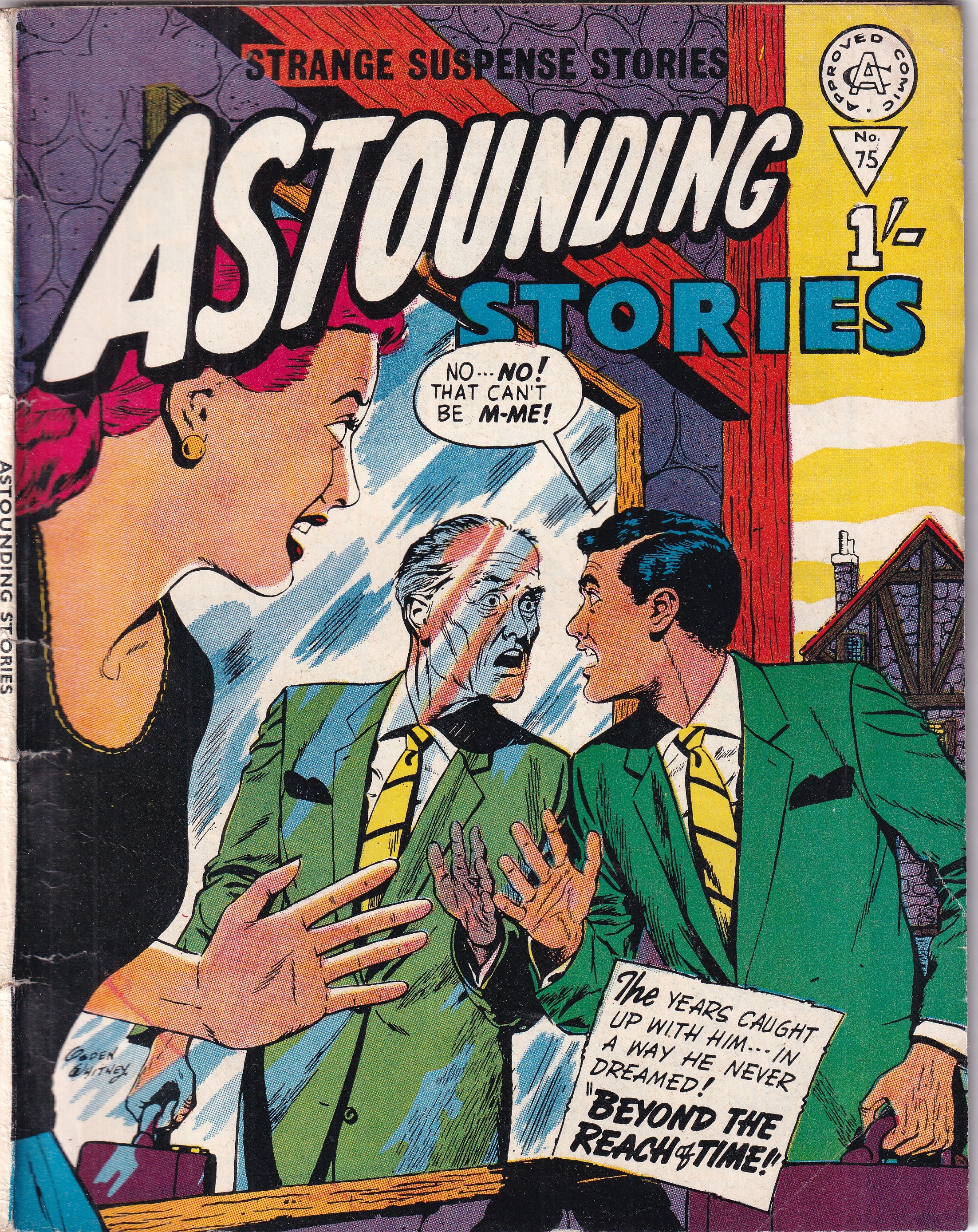 STRANGE SUSPENSE STORIES ASTOUNDING STORIES #75 - Slab City Comics 