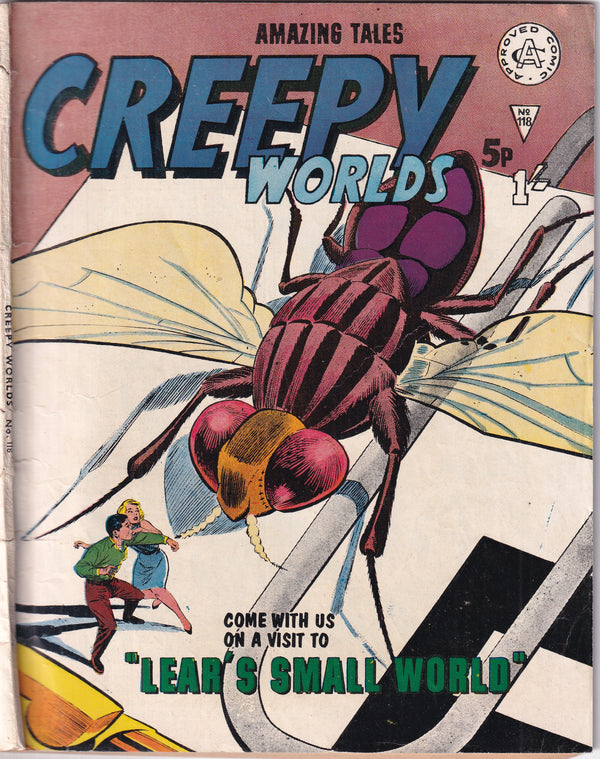 AMAZING TALES CREEPY WORLDS #118 - Slab City Comics 