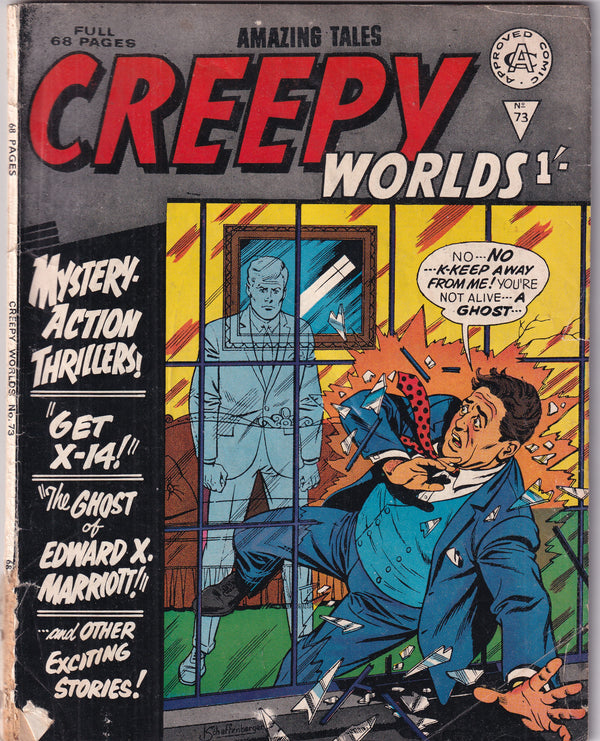 AMAZING TALES CREEPY WORLDS #73 - Slab City Comics 