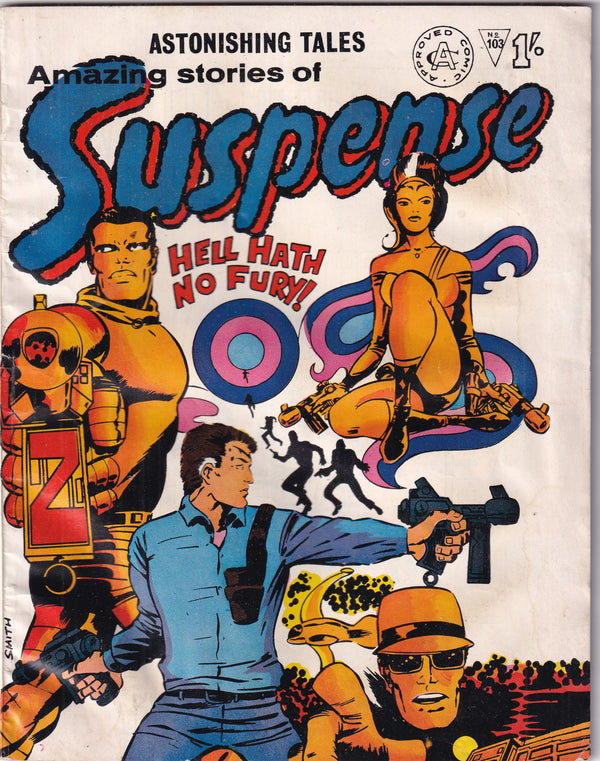 ASTONISHING TALES AMAZING STORIES OF SUSPENSE #103 - Slab City Comics 