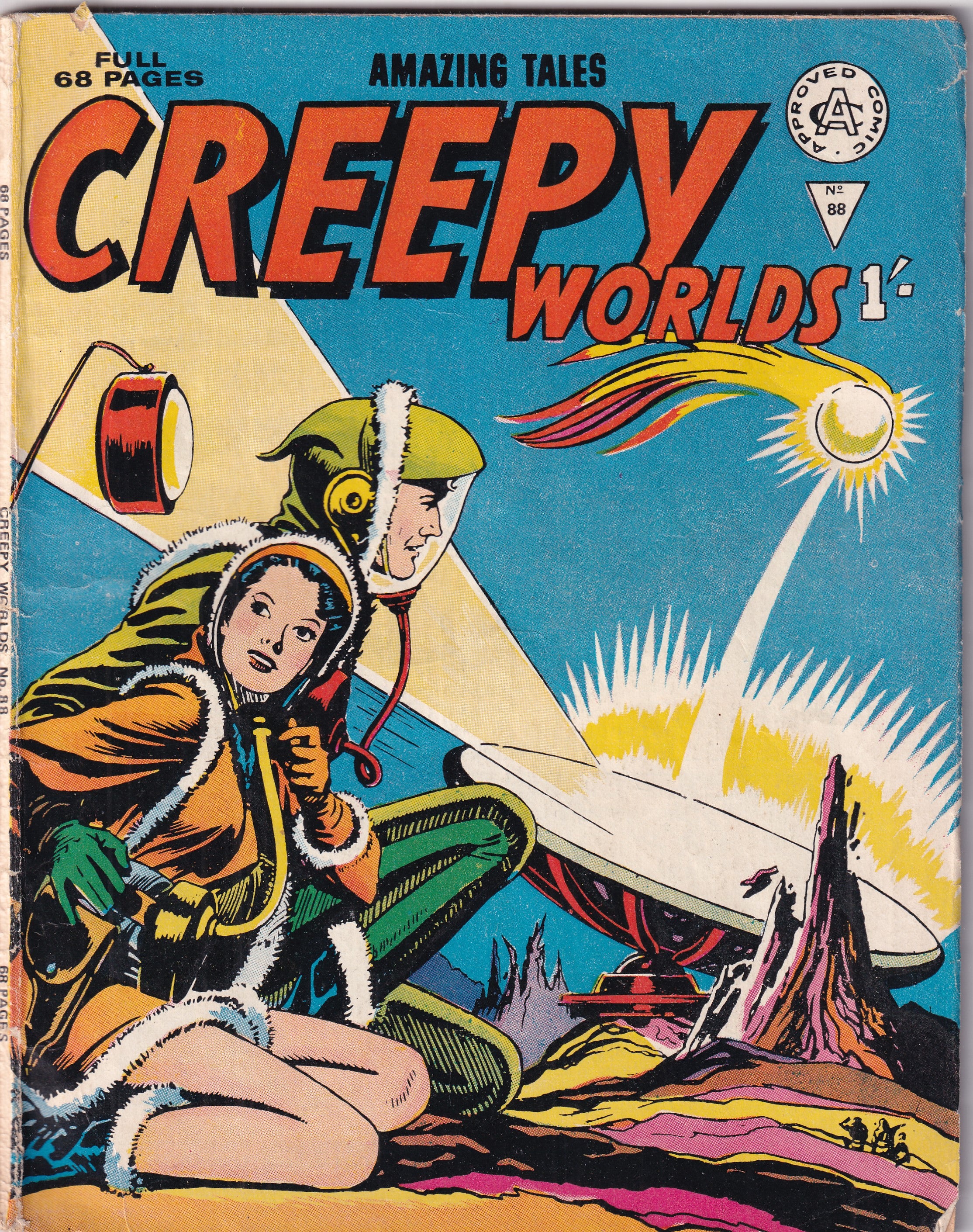 AMAZING TALES CREEPY WORLDS #88 - Slab City Comics 