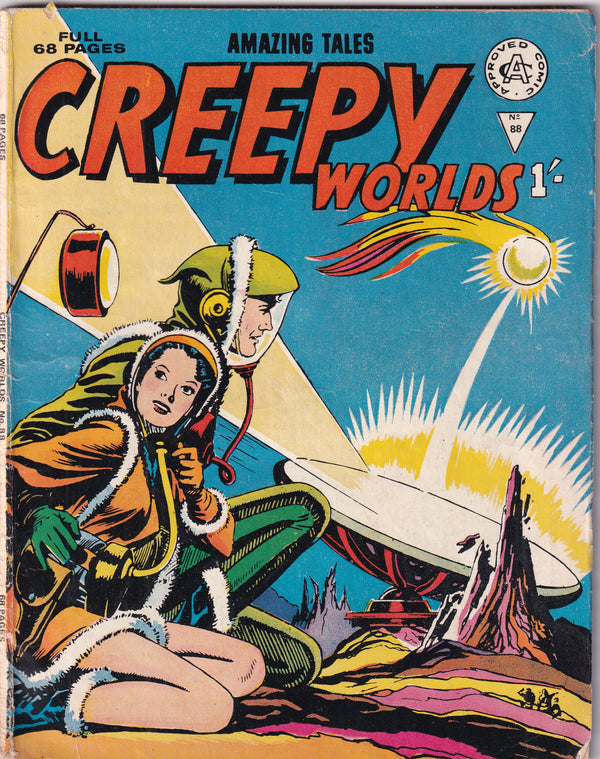 AMAZING TALES CREEPY WORLDS #88 - Slab City Comics 