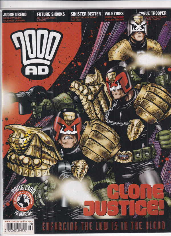 2000AD #1380 - Slab City Comics 
