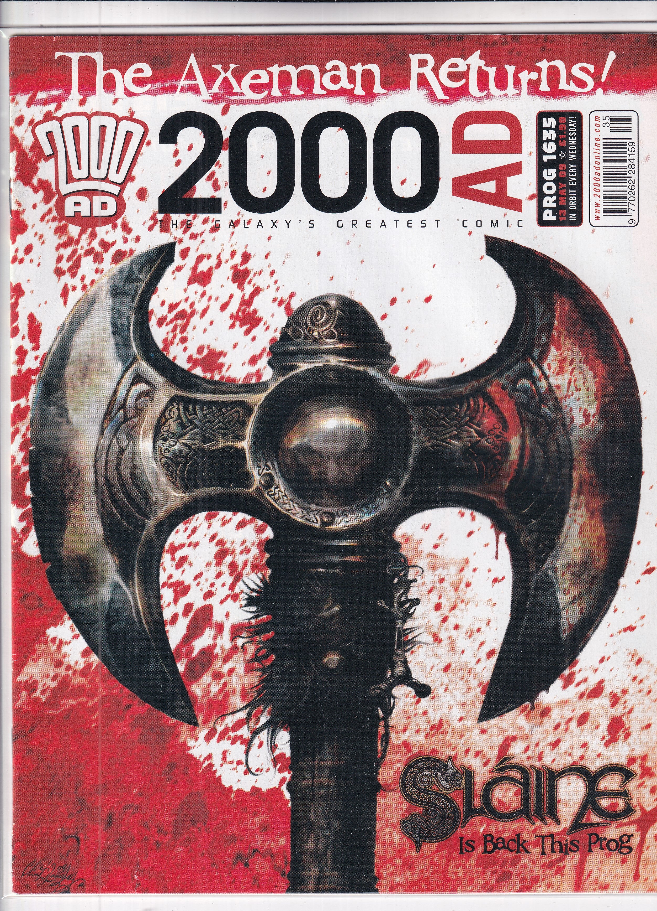 2000AD #1635 - Slab City Comics 