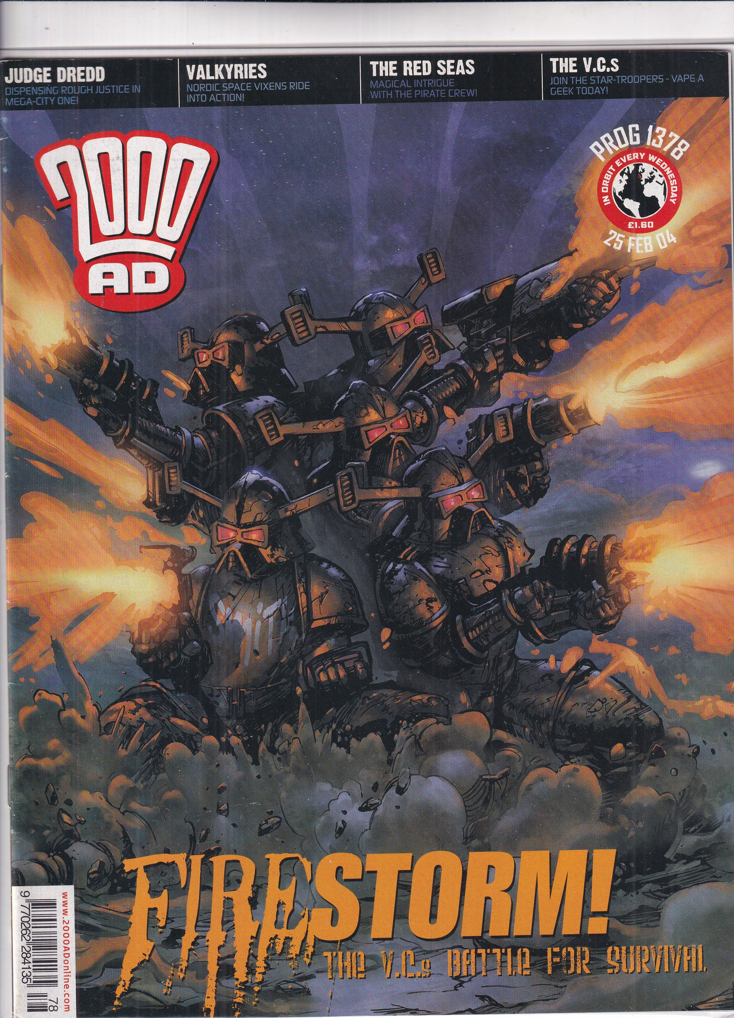 2000AD #1378 - Slab City Comics 