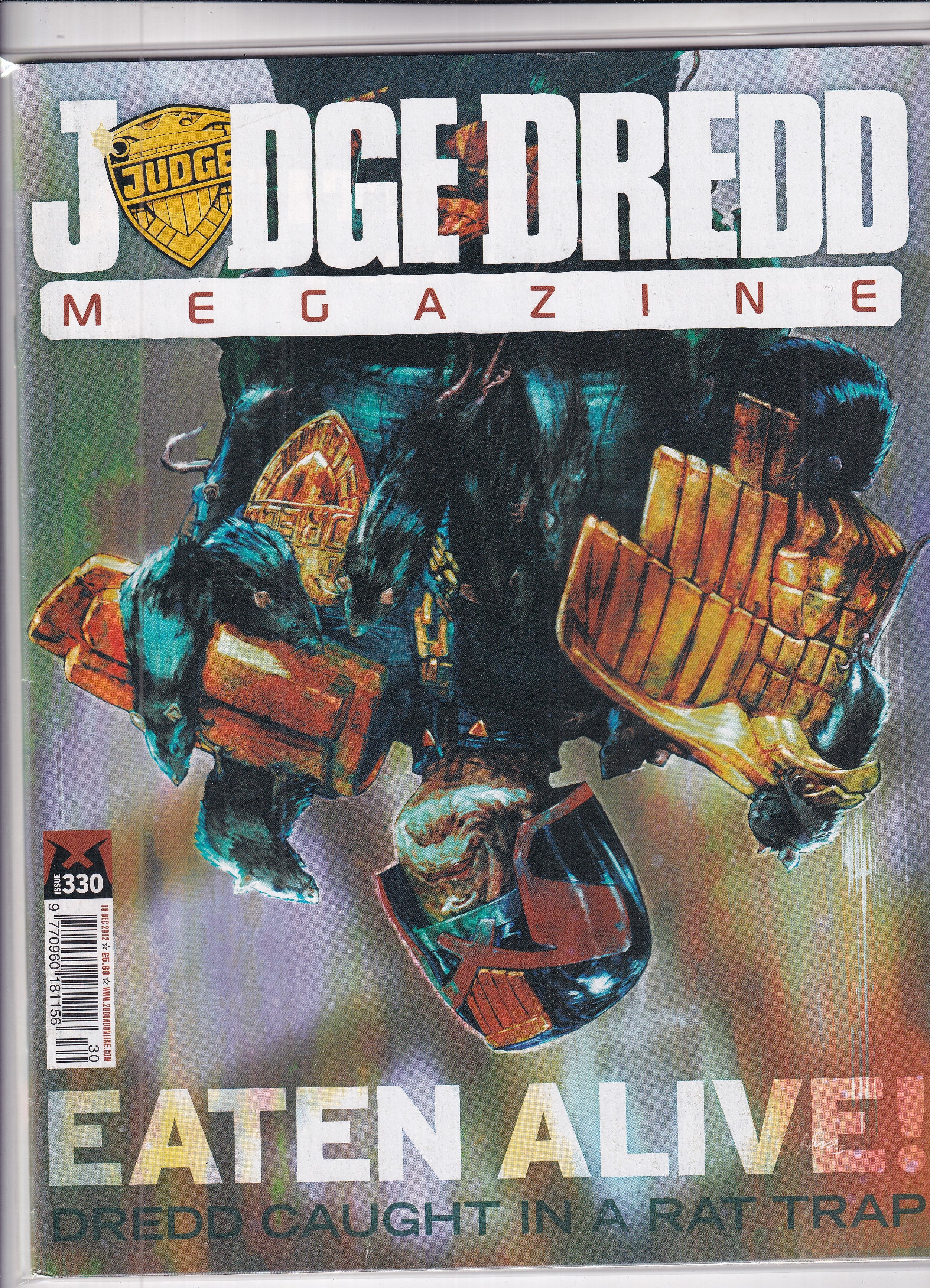 JUDGE DREDD MEGAZINE #330 - Slab City Comics 