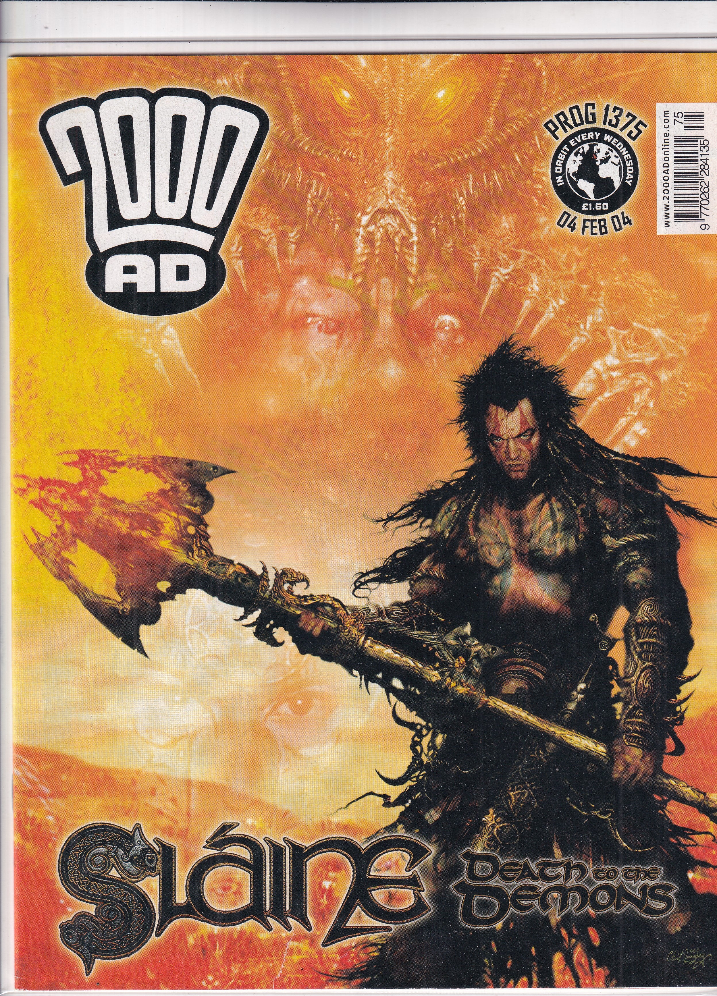 2000AD #1375 - Slab City Comics 