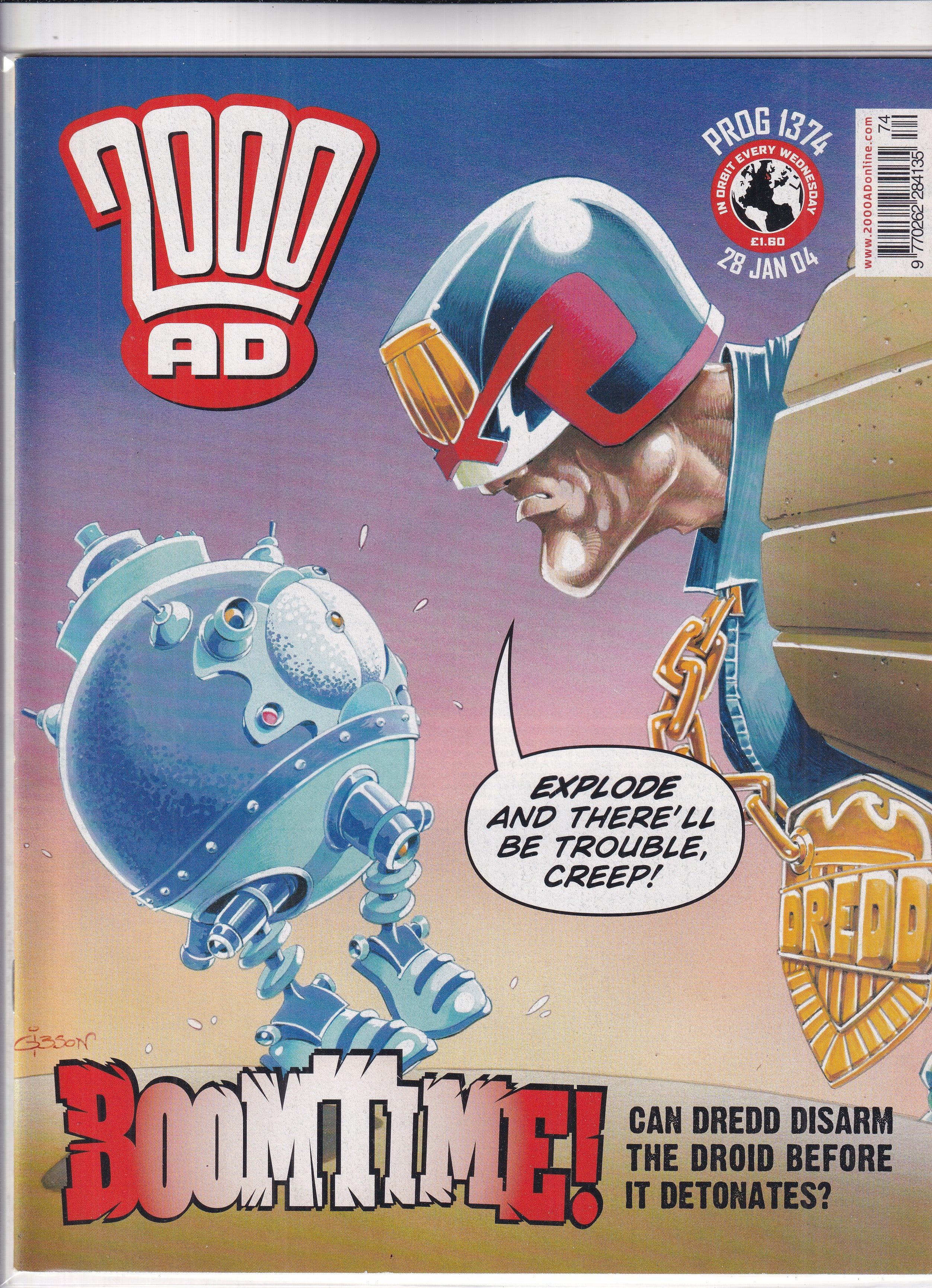 2000AD #1374 - Slab City Comics 