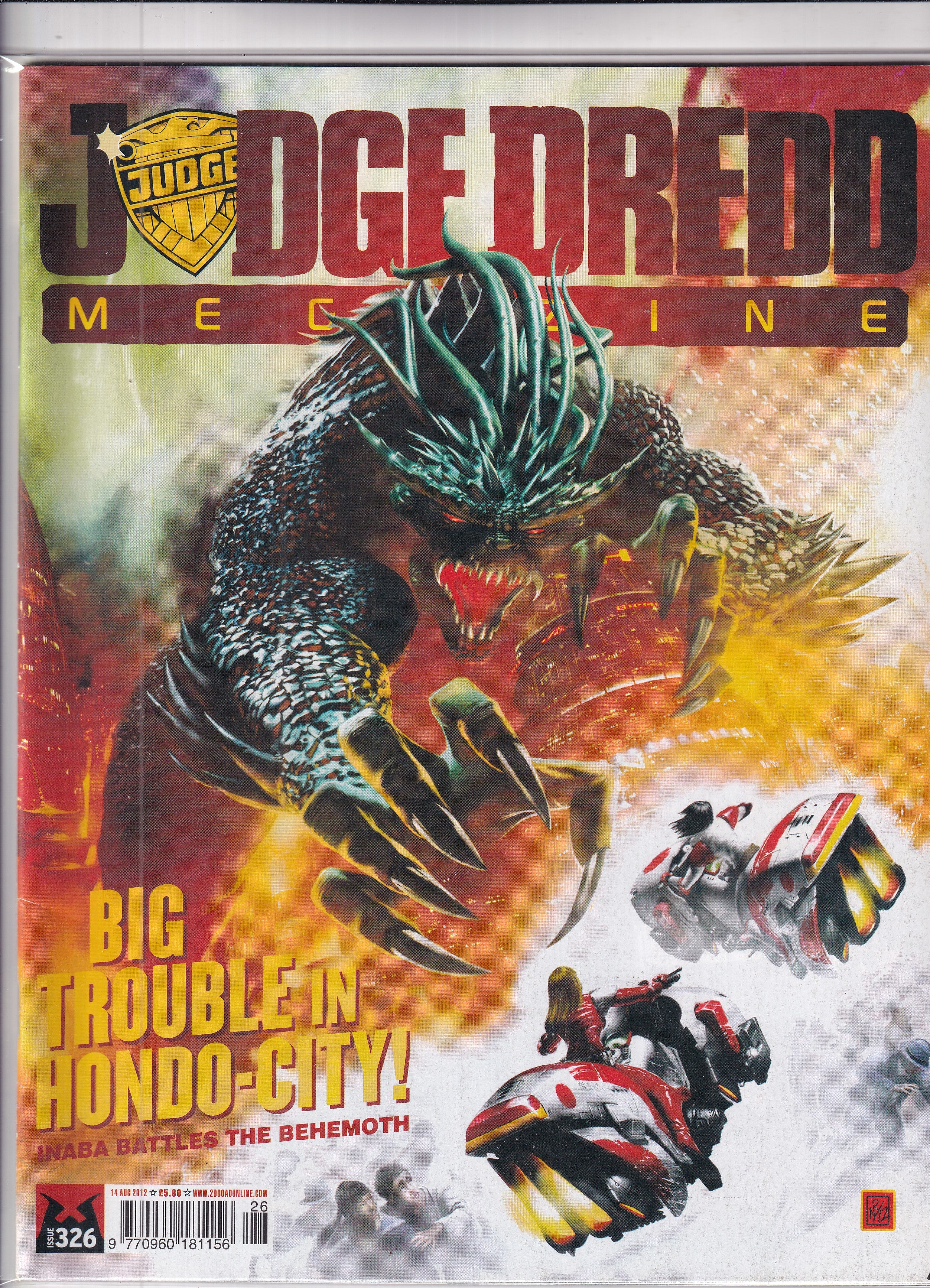 JUDGE DREDD MEGAZINE #326 - Slab City Comics 
