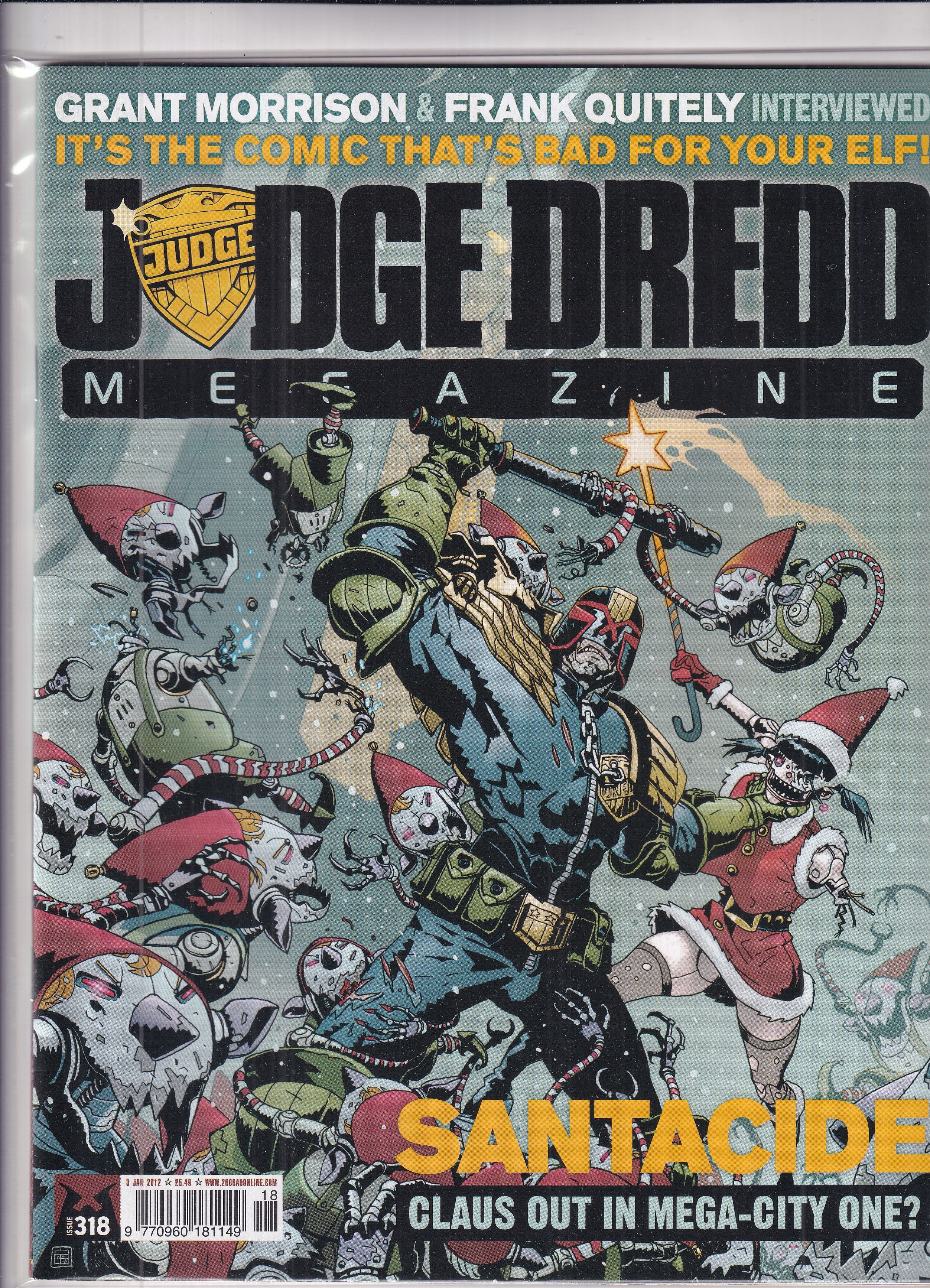 JUDGE DREDD MEGAZINE #318 - Slab City Comics 