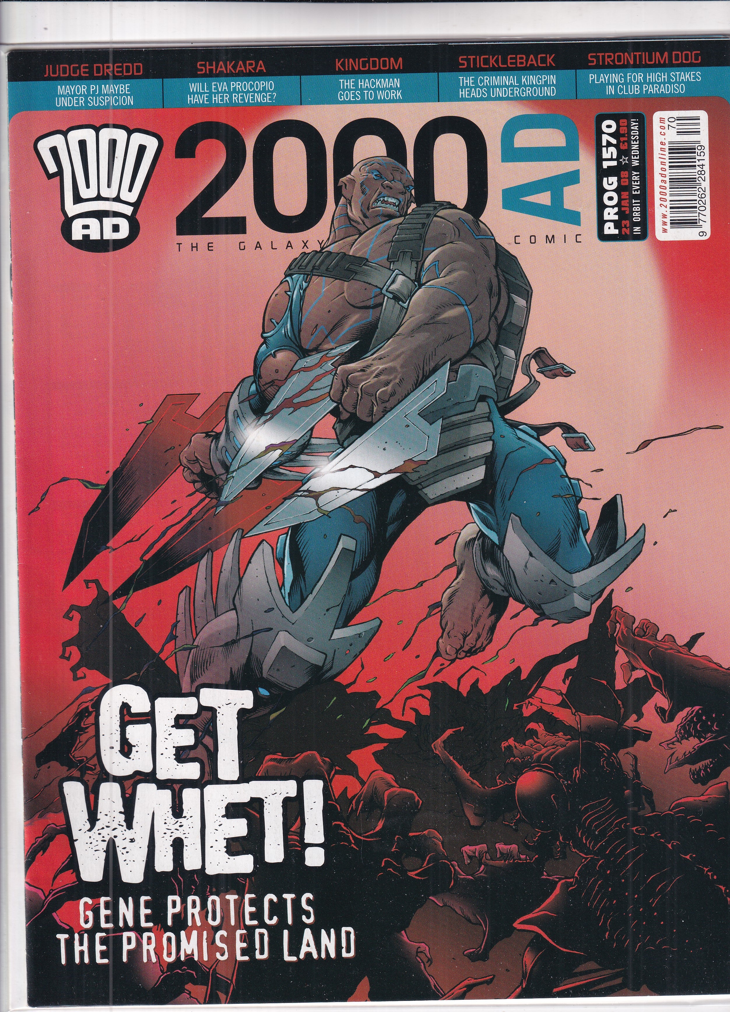 2000AD #1570 - Slab City Comics 