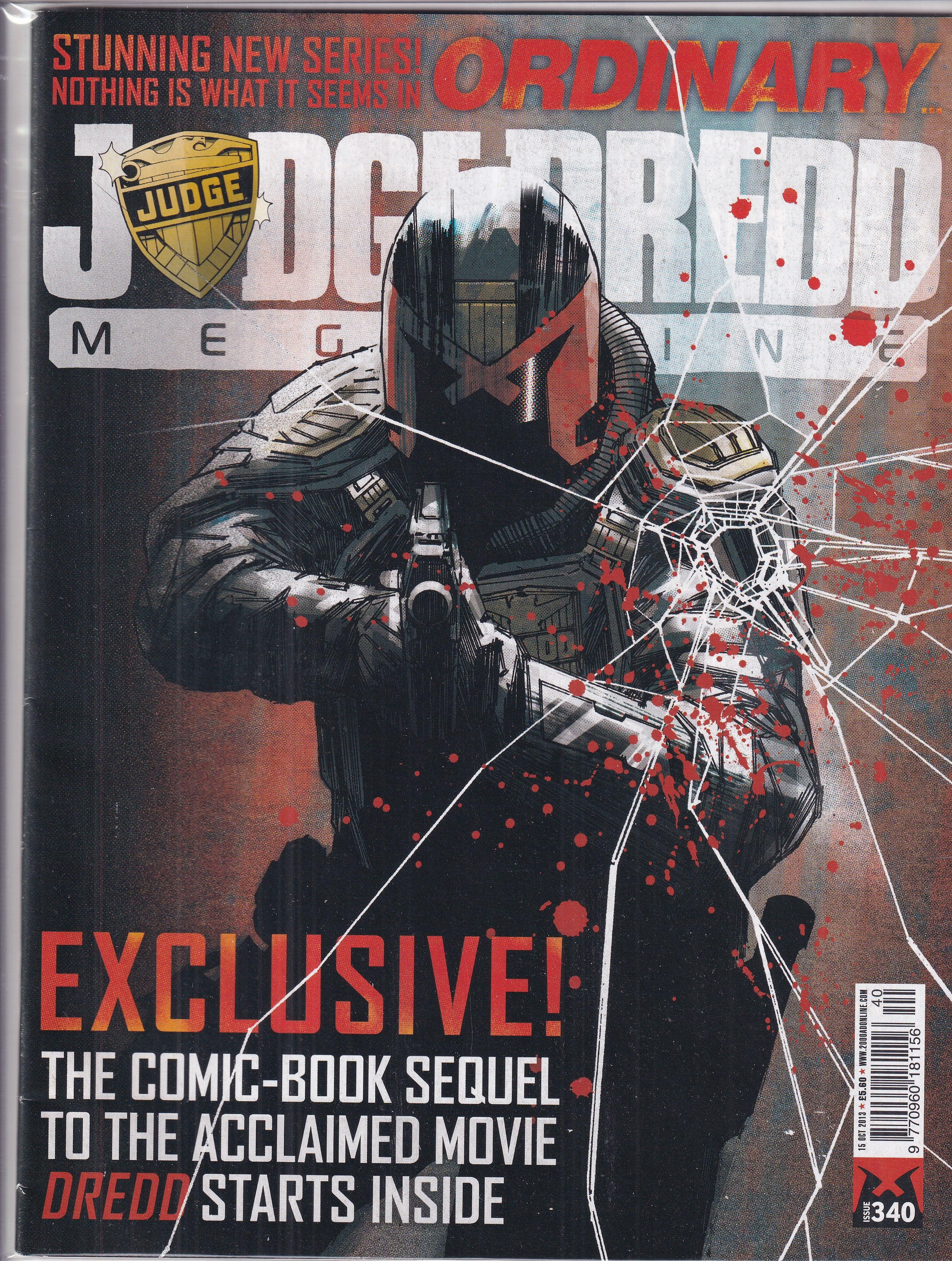 JUDGE DREDD MEGAZINE #340 - Slab City Comics 