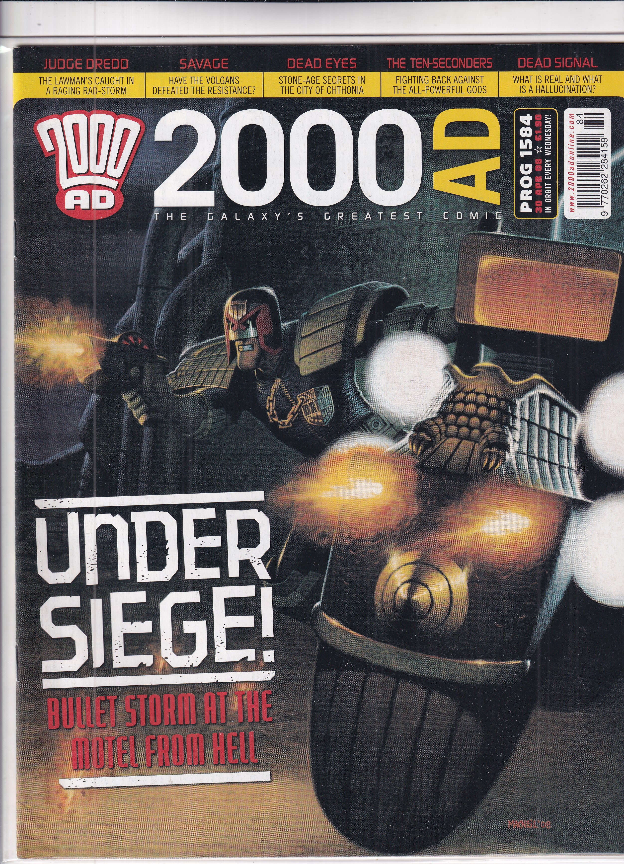 2000AD #1584 - Slab City Comics 