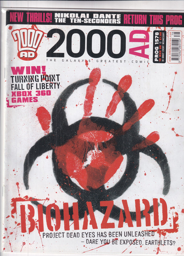 2000AD #1578 - Slab City Comics 