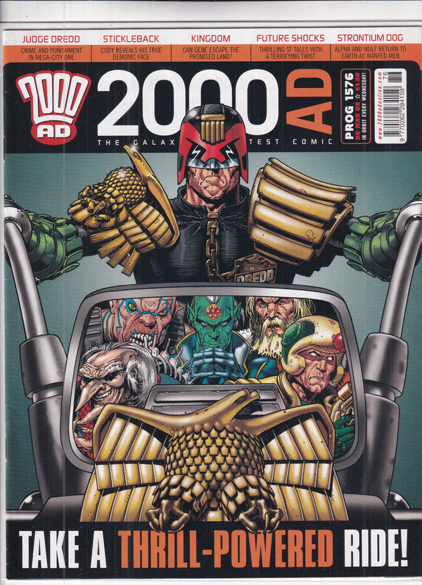 2000AD #1576 - Slab City Comics 