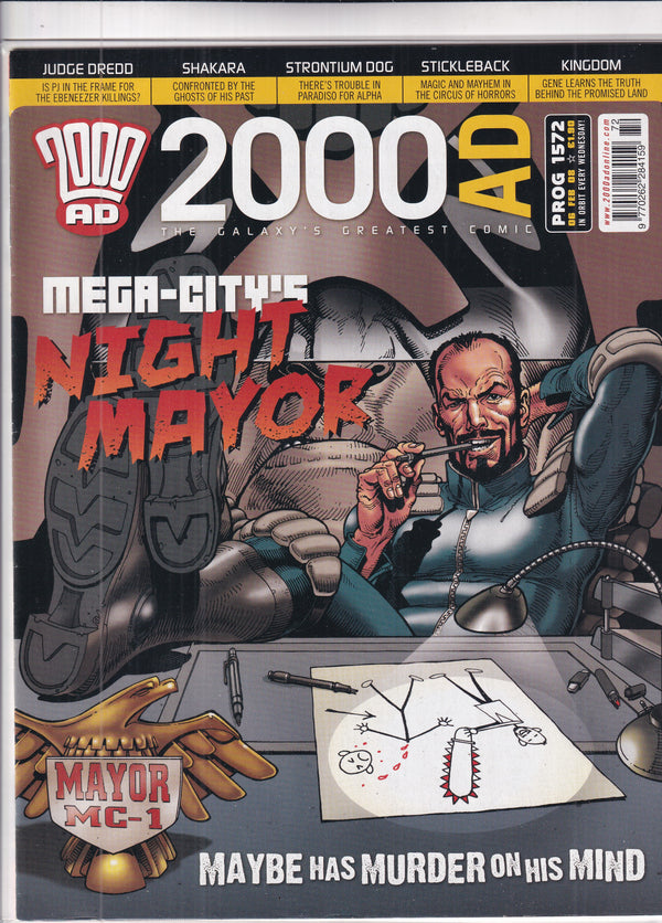 2000AD #1572 - Slab City Comics 