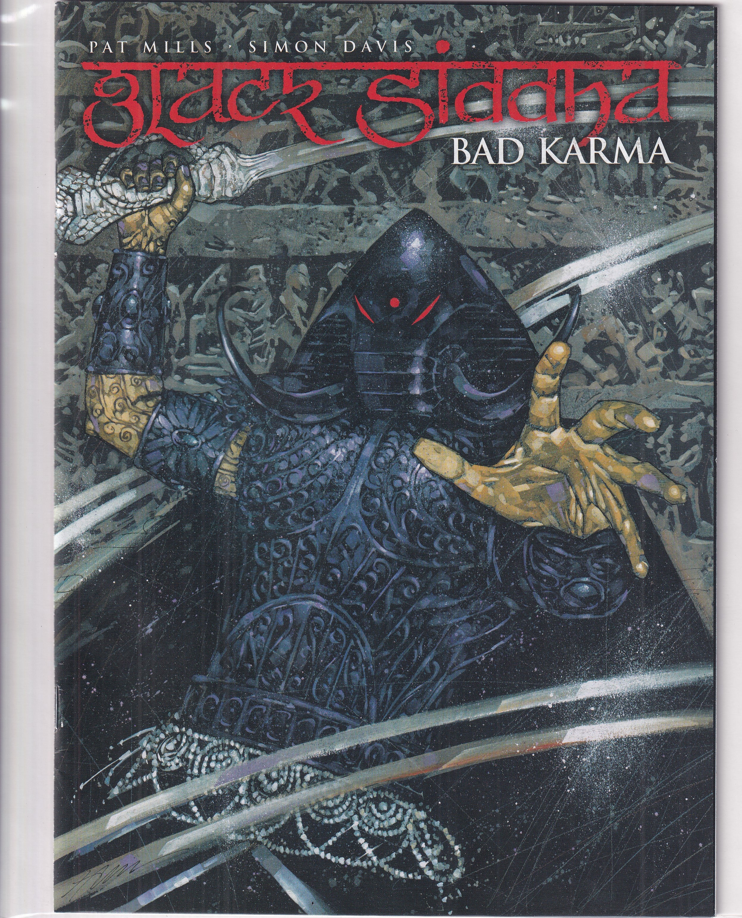 BLACK SIDDH'A JUDGE DREDD MEGAZINE #339 - Slab City Comics 
