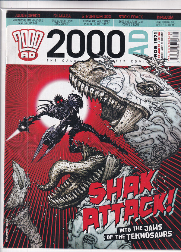 2000AD #1571 - Slab City Comics 